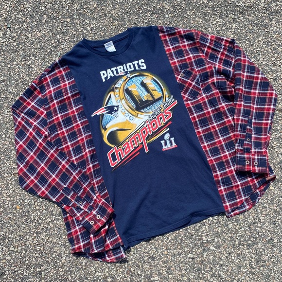 Patriots Flannel - Picture 1 of 3